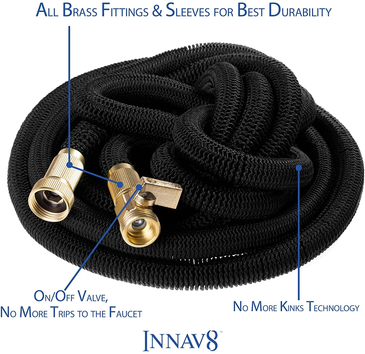 50Ft Growing Water Hose 