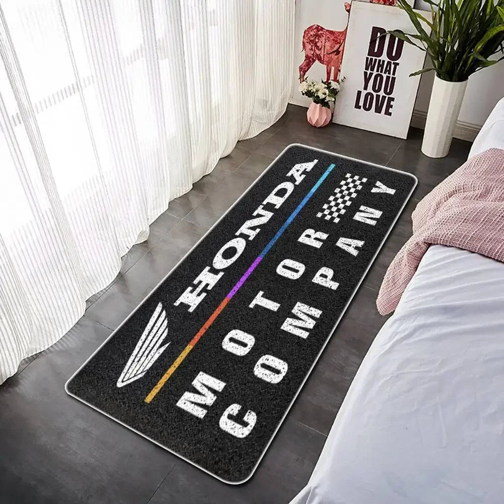 Racing Motorcycle Floor Mat / Non-Slip Dart Mat for Garage Bench Top