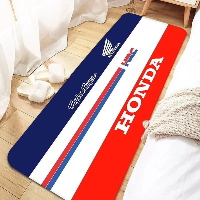 Racing Motorcycle Floor Mat / Non-Slip Dart Mat for Garage Bench Top