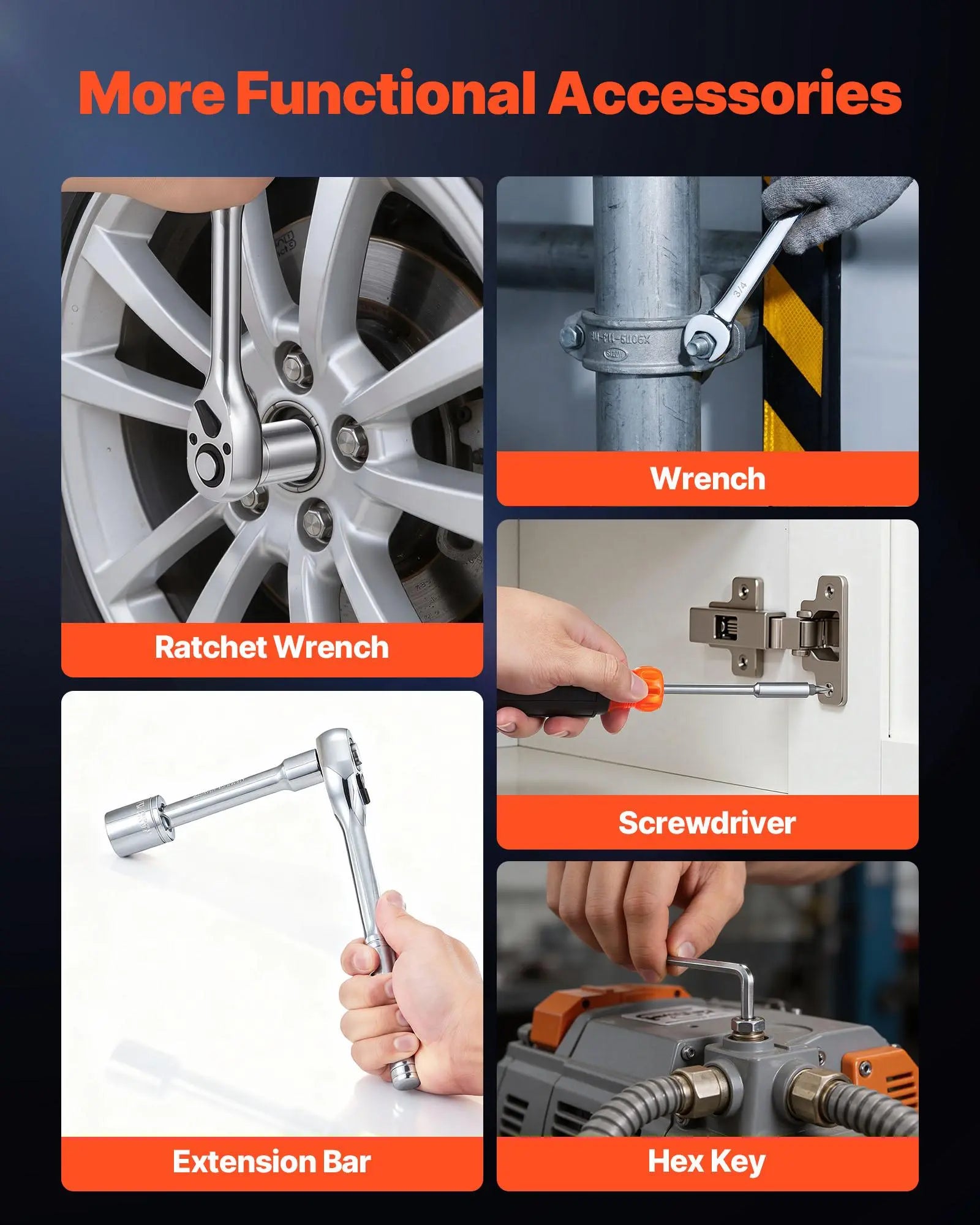 Vevor Mechanics Tool Set (159-Piece Mechanic Tool Kit)