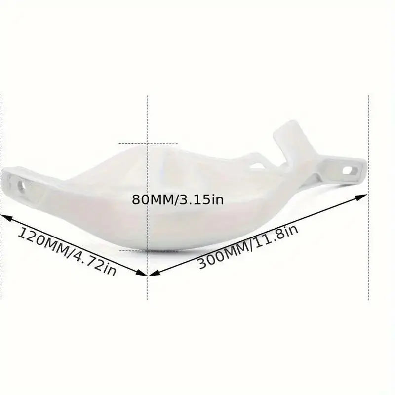 Universal Dirt Bike Hand Guards for 7/8" and 1 1/8" Bars - Compatible with TTR 125, CRF125F, TW200, TTR230, YZ250F, KX250F, CRF250R, DRZ400, TRX 400EX, LTZ400, YFZ450 - Ideal for Dirt, Pit Bikes, and ATVs