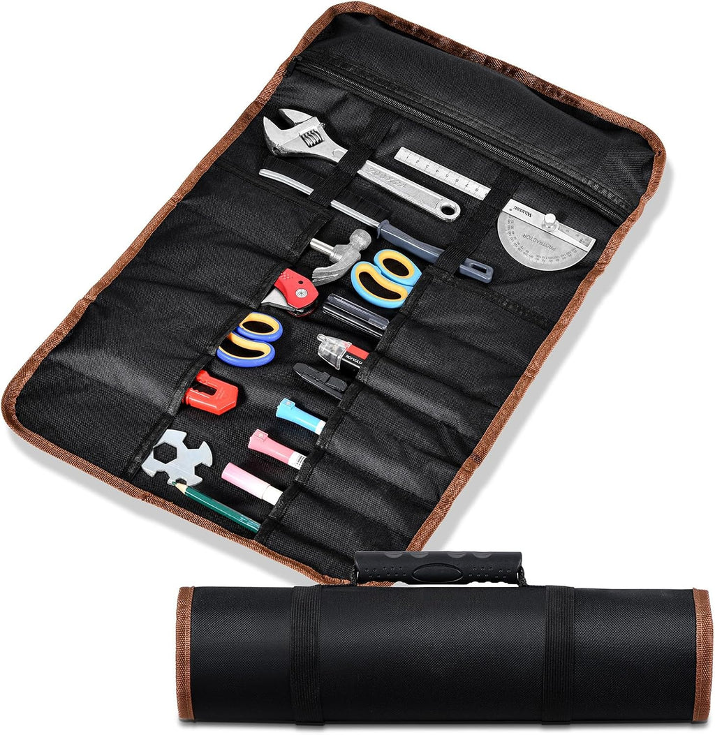 Roll up Tool Bag - 22 Tool Pouches