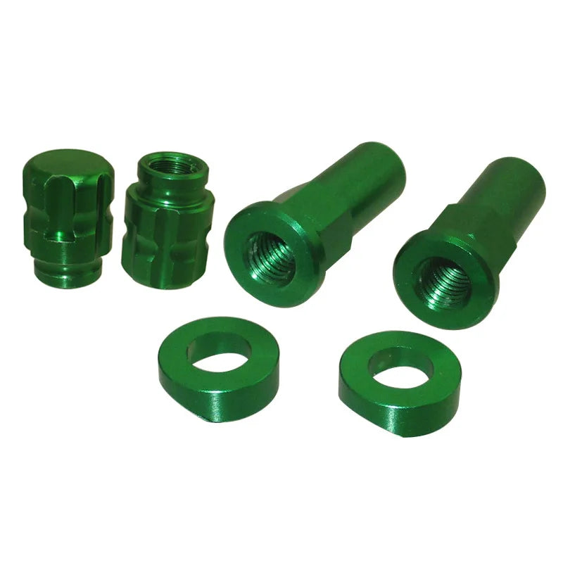 CNC Tire Valve Cap Rim Lock Nut Covers 
