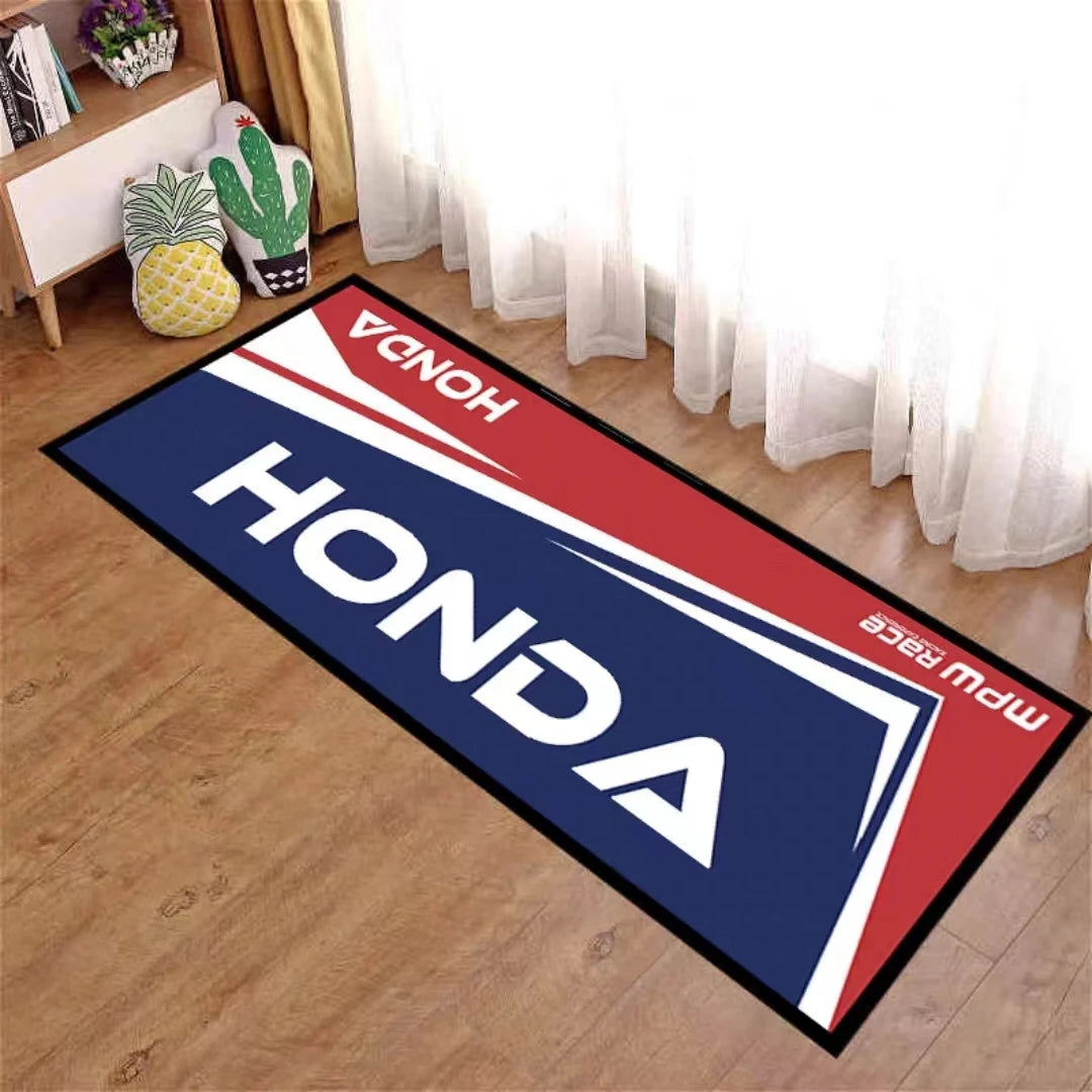 Racing Motorcycle Floor Mat / Non-Slip Dart Mat for Garage Bench Top