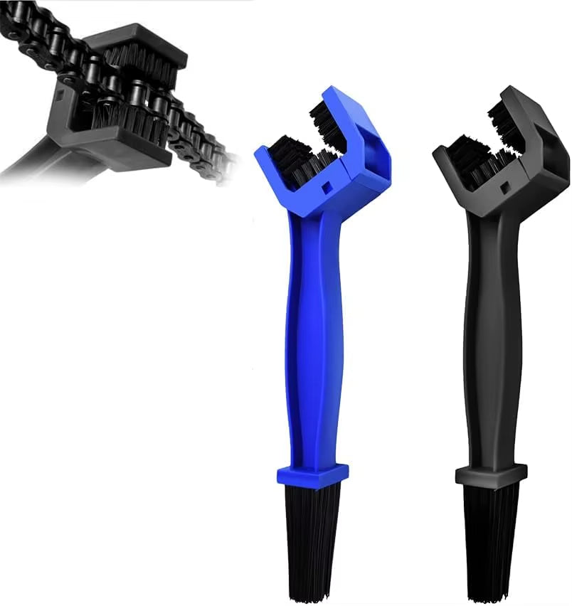 Portable Motorcycle and Bicycle Chain Cleaning Tool for Maintenance