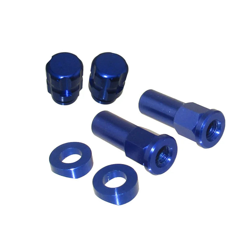 CNC Tire Valve Cap Rim Lock Nut Covers 