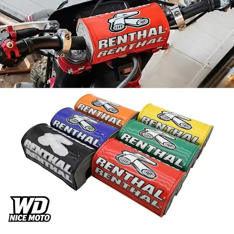WD NICE MOTO Foam Pad for Renthal UTV/Motorcycle - 1-1/8 Inch Round Bar Protector and 25cm Square Chest Guard for Internal Combustion Engine Motor Parts