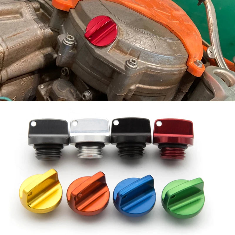 CNC Anodised Oil Filler Plug Cap