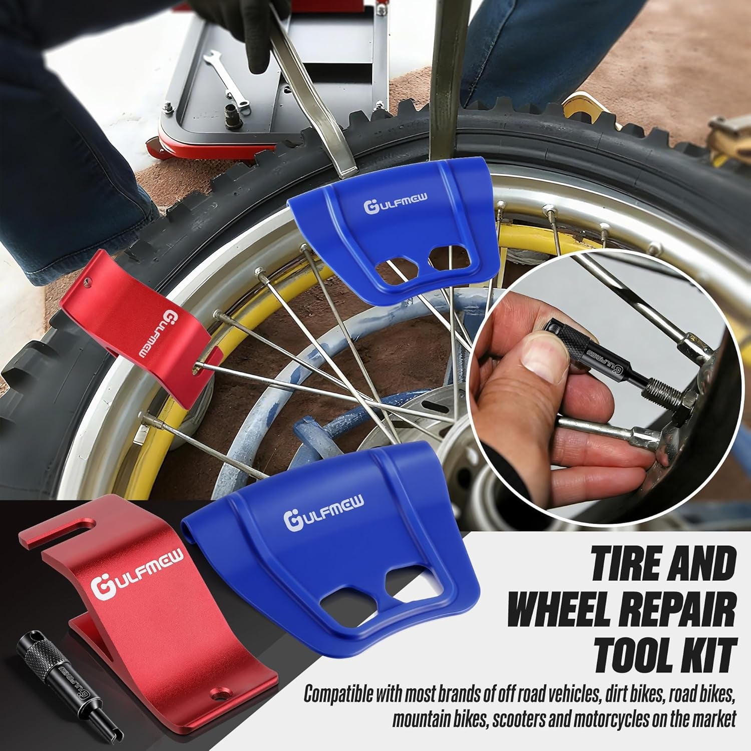 Motorcycle Tire Changing Tool Kit