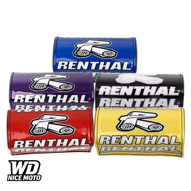 WD NICE MOTO Foam Pad for Renthal UTV/Motorcycle - 1-1/8 Inch Round Bar Protector and 25cm Square Chest Guard for Internal Combustion Engine Motor Parts