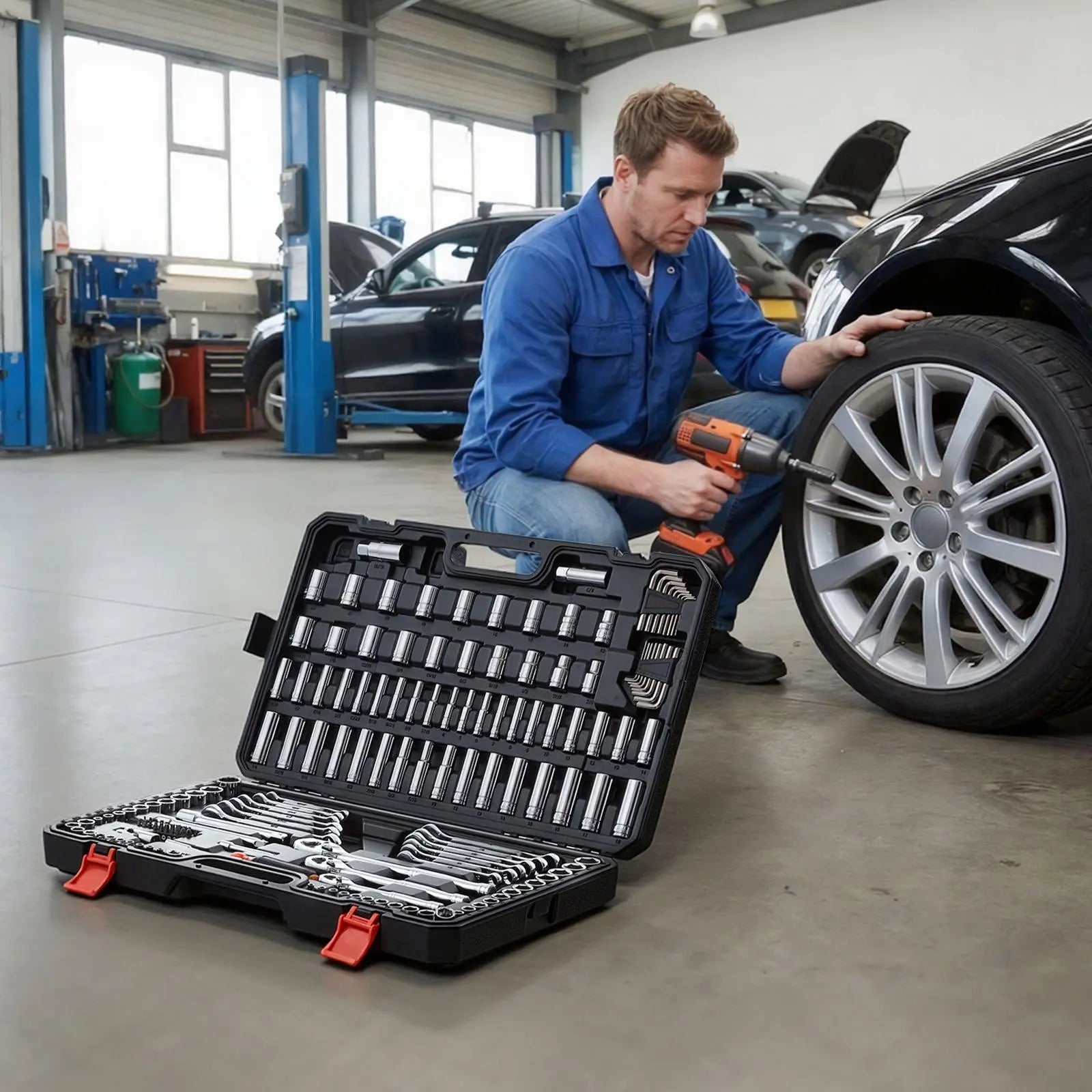 Vevor Mechanics Tool Set (159-Piece Mechanic Tool Kit)
