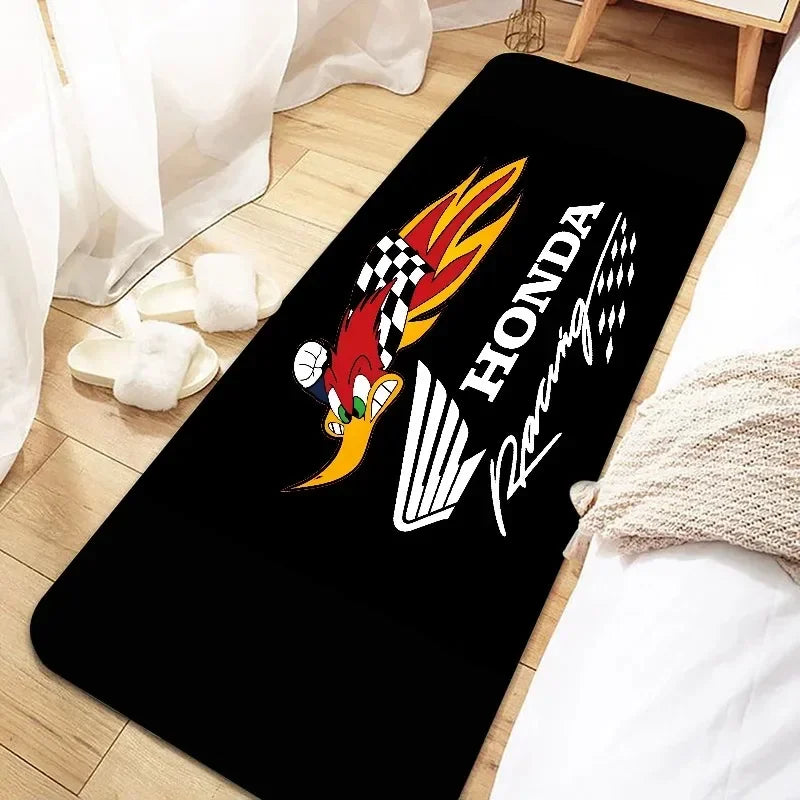 Racing Motorcycle Floor Mat / Non-Slip Dart Mat for Garage Bench Top