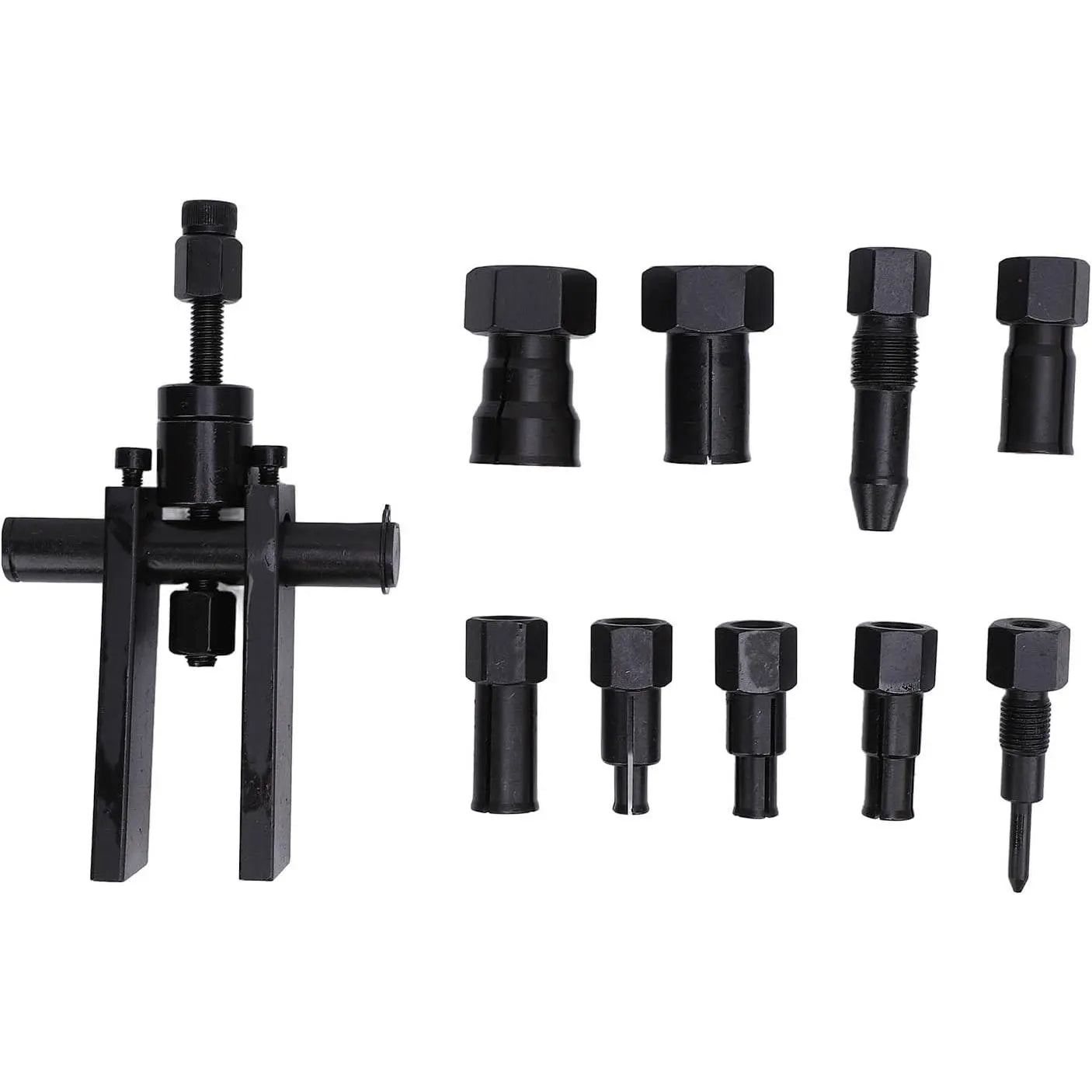 GJANSH 10-Piece Inner Bearing Puller Set for Motorcycles and Cars, 8-25 mm Wheel Bearing Extractor