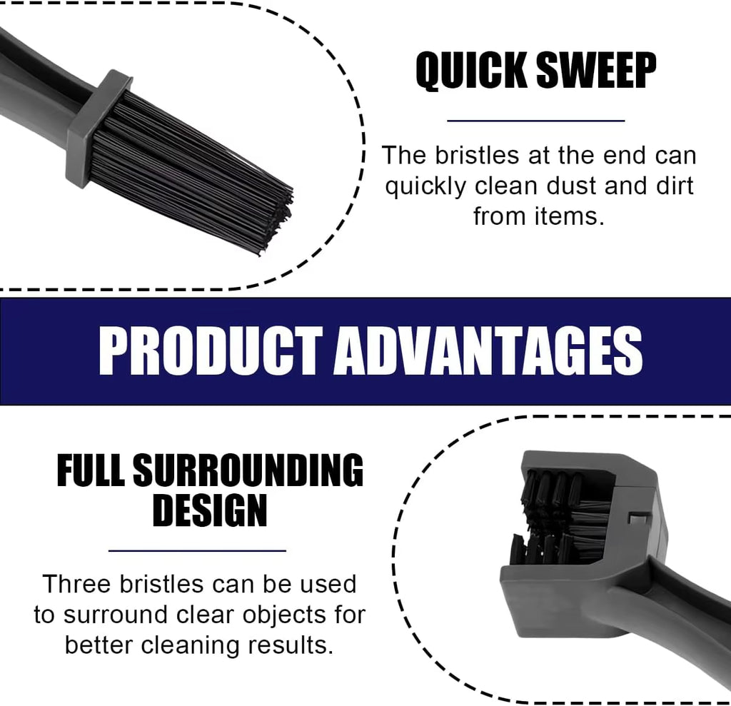 Portable Motorcycle and Bicycle Chain Cleaning Tool for Maintenance