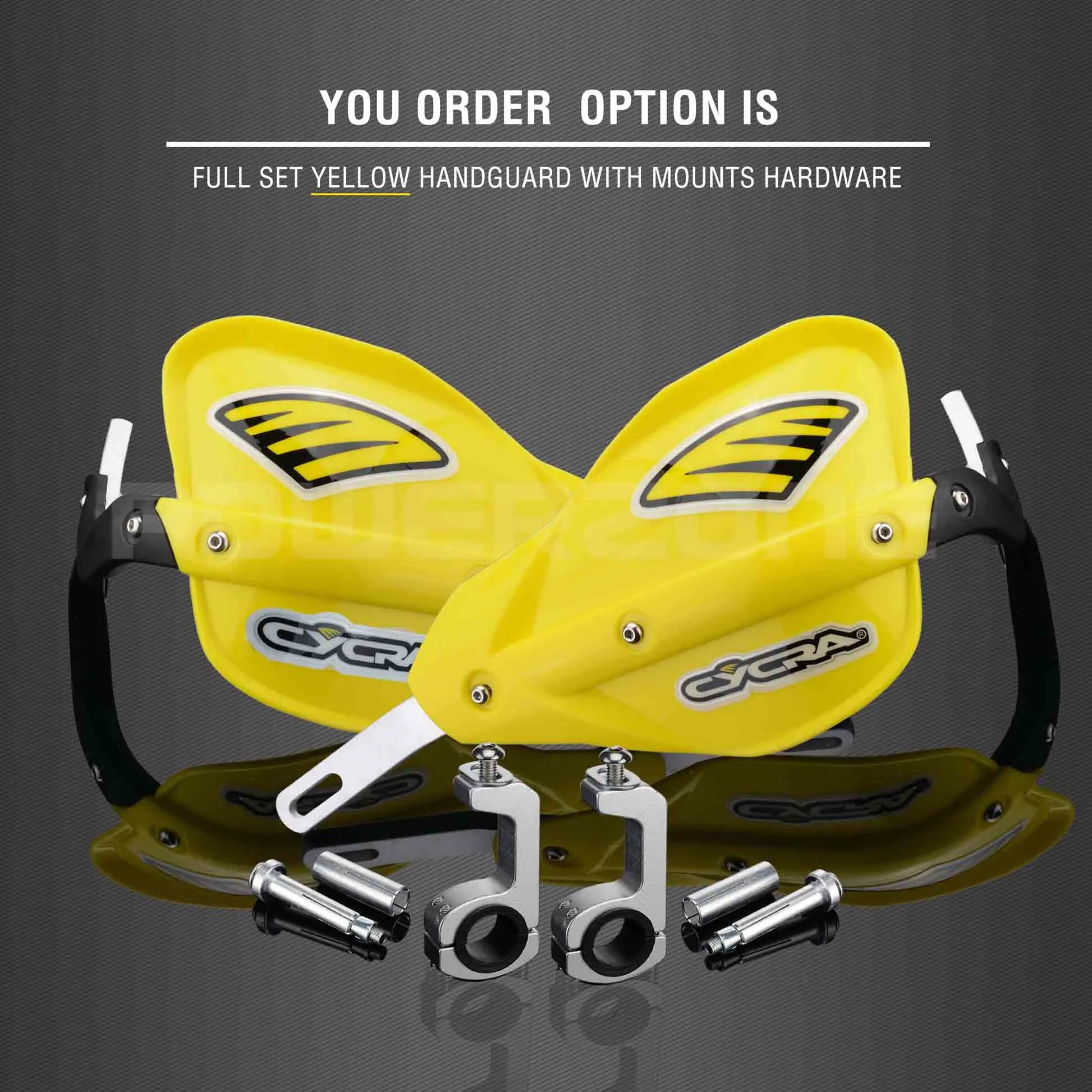 Motorcycle Dirt Bike ATV Handlebar Handguards 