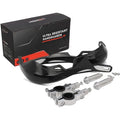 Universal Dirt Bike Hand Guards for 7/8" and 1 1/8" Bars - Compatible with TTR 125, CRF125F, TW200, TTR230, YZ250F, KX250F, CRF250R, DRZ400, TRX 400EX, LTZ400, YFZ450 - Ideal for Dirt, Pit Bikes, and ATVs