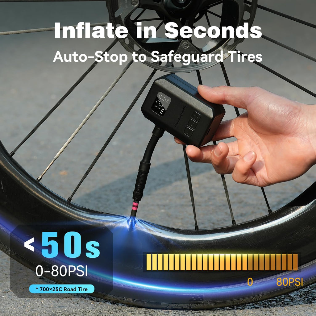 Mini Electric Bike Pump AS260PRO (120PSI) 