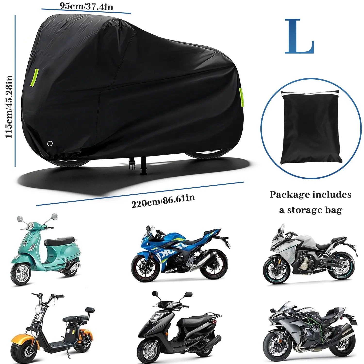 Oxford Weather Proof Motorcycle Cover