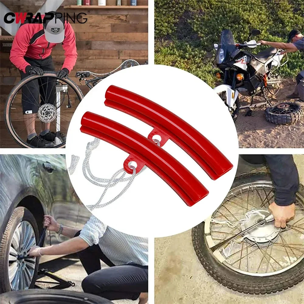 8PCS Wheel Steel Rim Protective Sleeve 