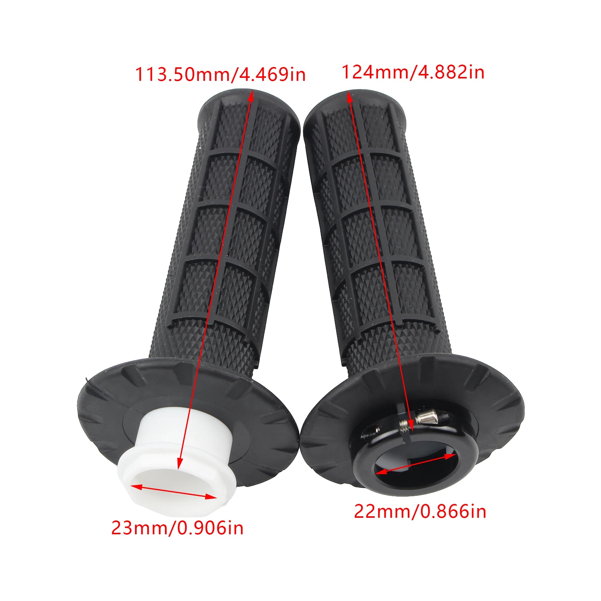 7/8" 22Mm Universal Dirt Bike Grip Set