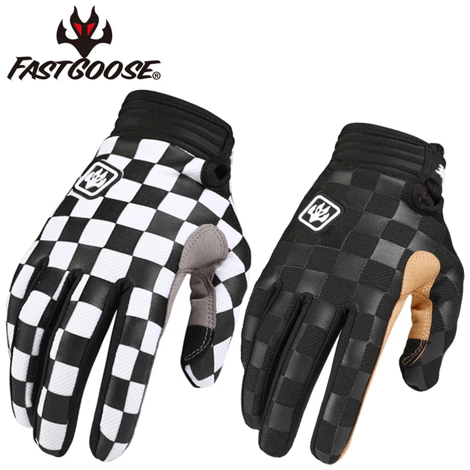 FASTGOOSE Retro Racing Gloves 