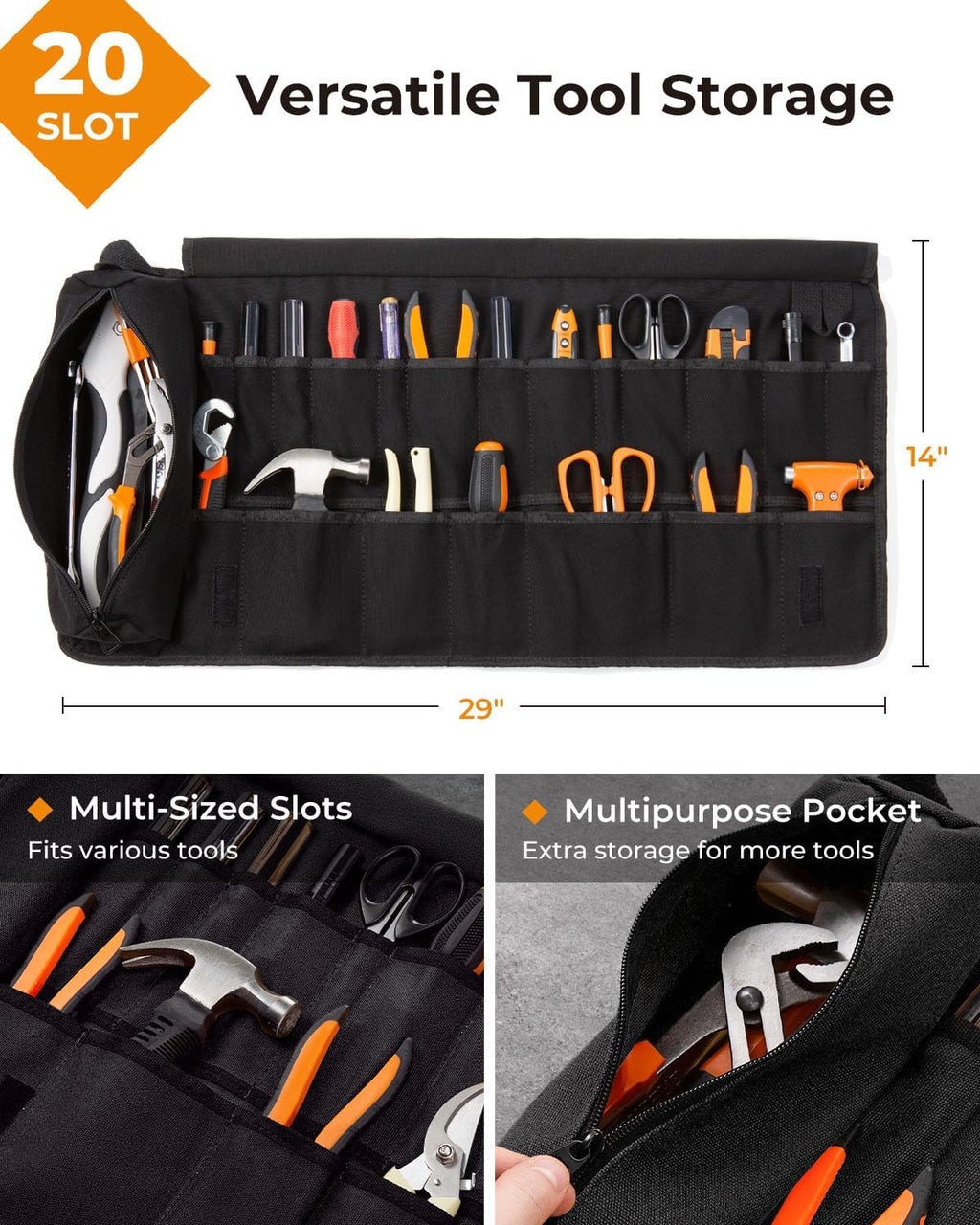 Heavy Duty Tool Roll 