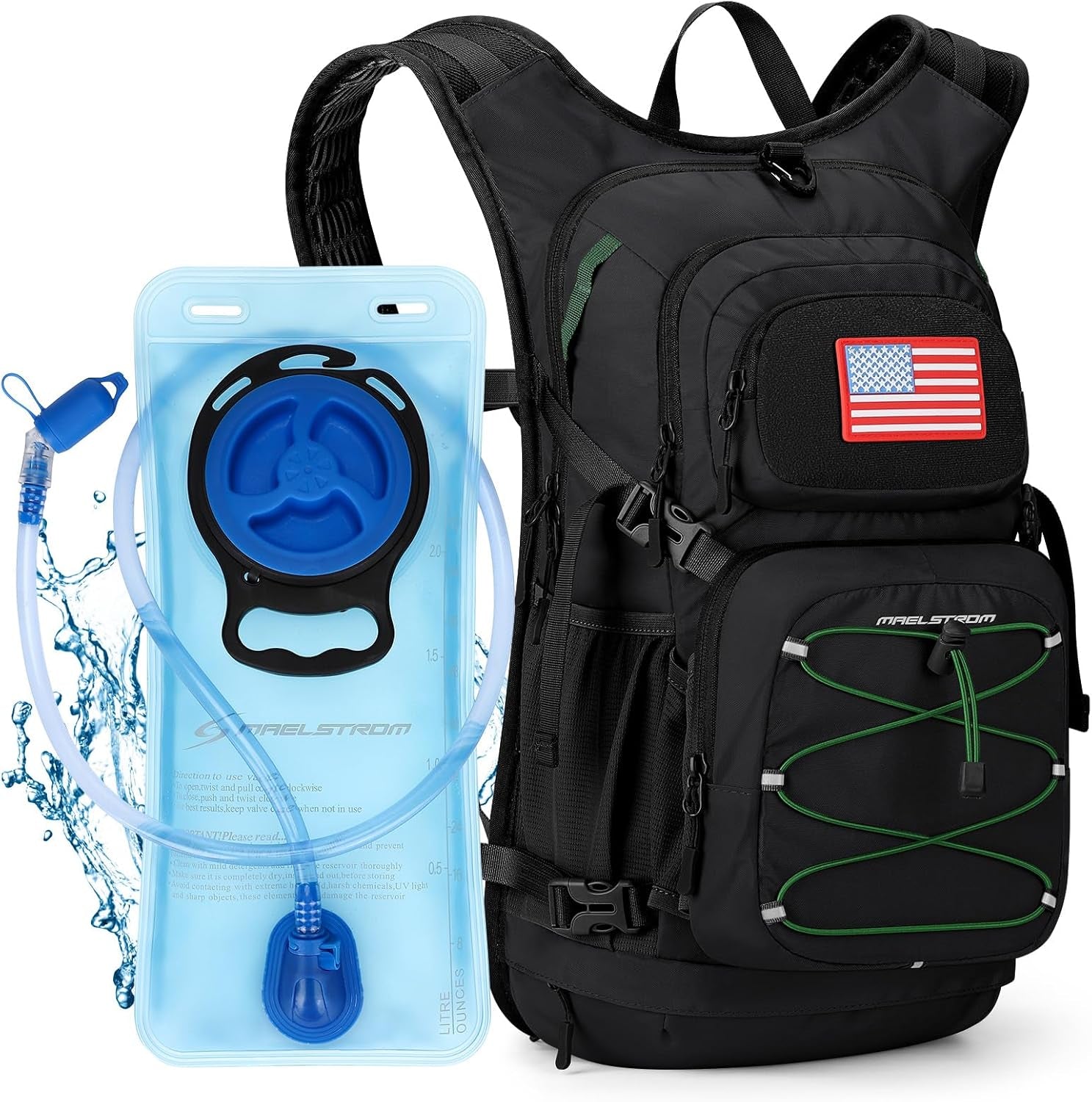 Hydration Hiking Backpack with 2L/3L Water Bladder
