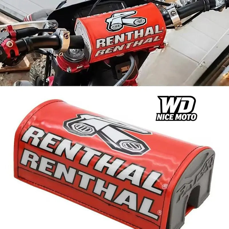WD NICE MOTO Foam Pad for Renthal UTV/Motorcycle - 1-1/8 Inch Round Bar Protector and 25cm Square Chest Guard for Internal Combustion Engine Motor Parts