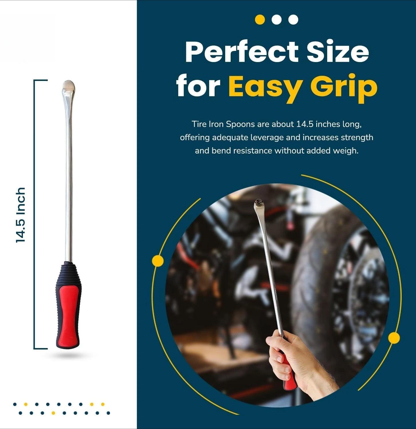 14.5" Tire Iron Spoons 
