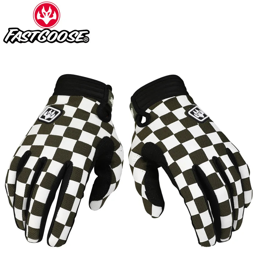 FASTGOOSE Retro Racing Gloves 